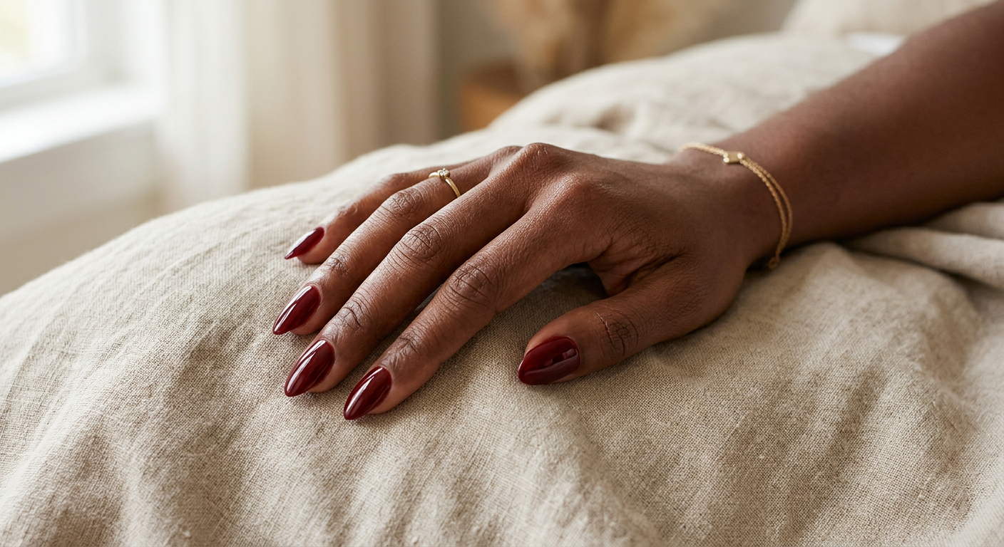 Cherry Cola Glaze worn, a deep red glass finish